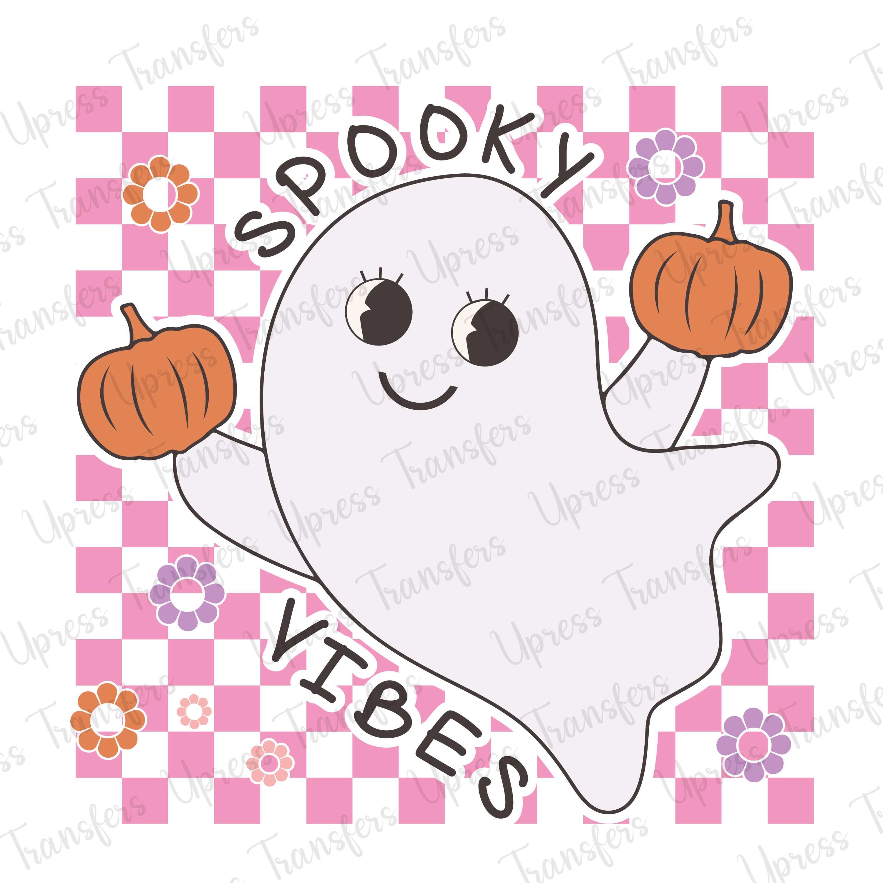 Ghoul With 2 Pumpkins