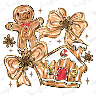 Gingerbread Doodle Brushstroke