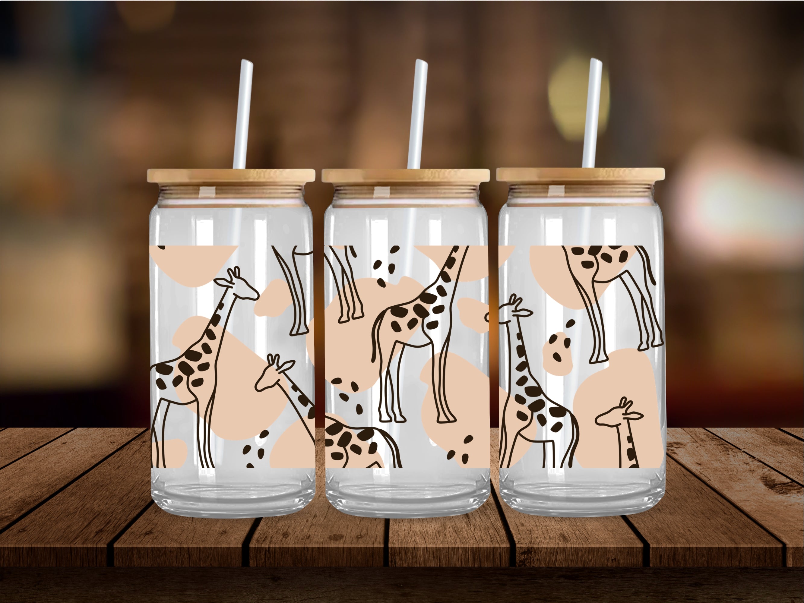 Giraffe 16 Oz Wrap