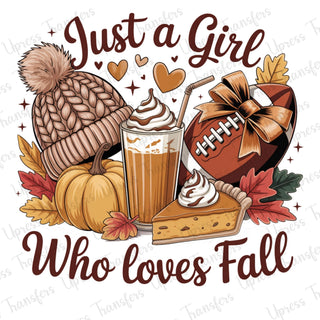 Girl Loves Fall Things