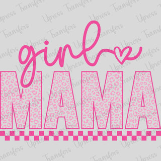 Girl Mama Pink Leopard
