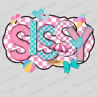 Girly Beached Themed Sissy