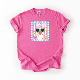 Girly Bow Duck School