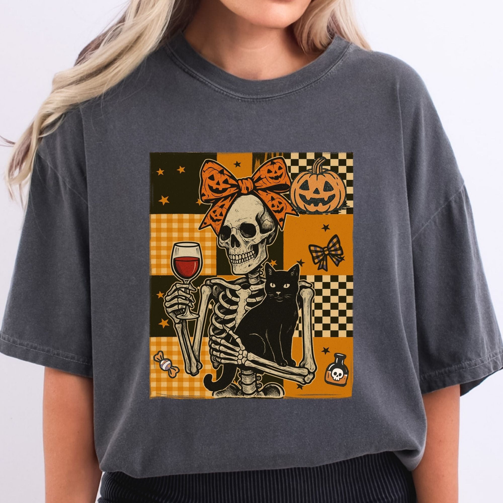 Girly Cat Lady Skelly