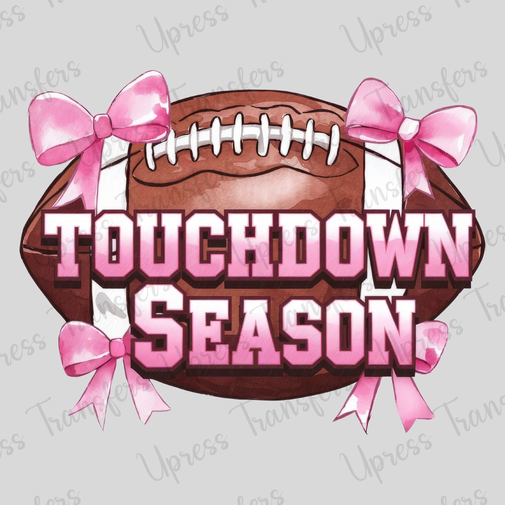 Girly Coquette Touchdown Season