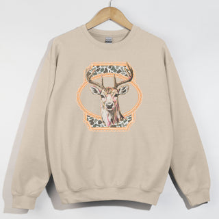 Girly Deer Head Old School Camo