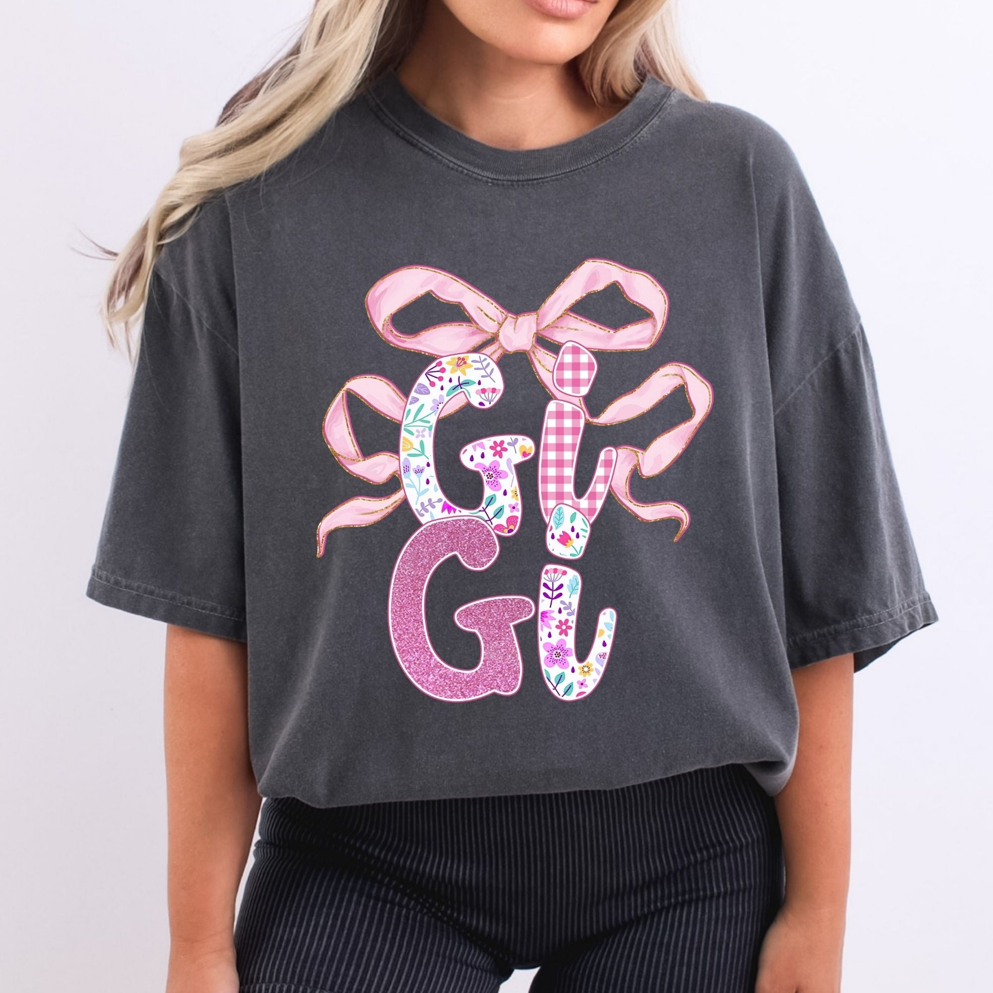 Girly Gigi Pattern Bow