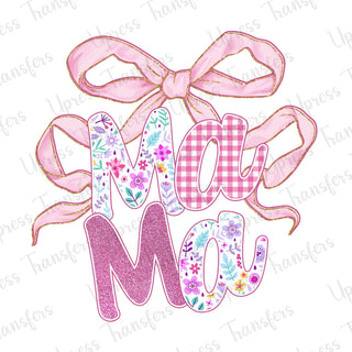 Girly Mama Pattern Bow