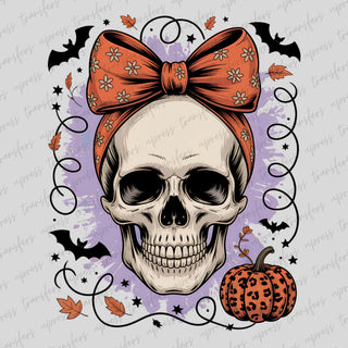 Girly Skull Purple