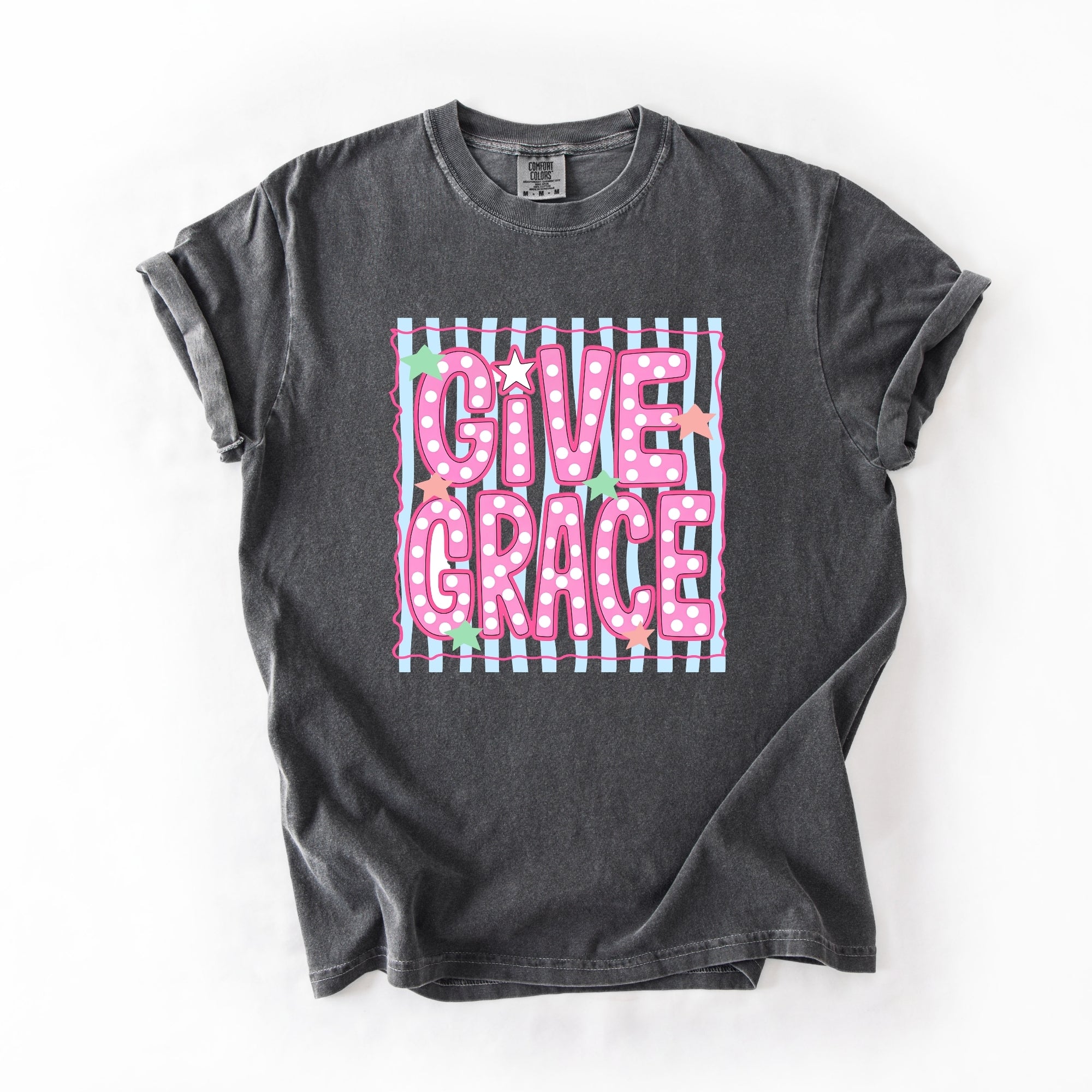 Give Grace Pink Polka Dots