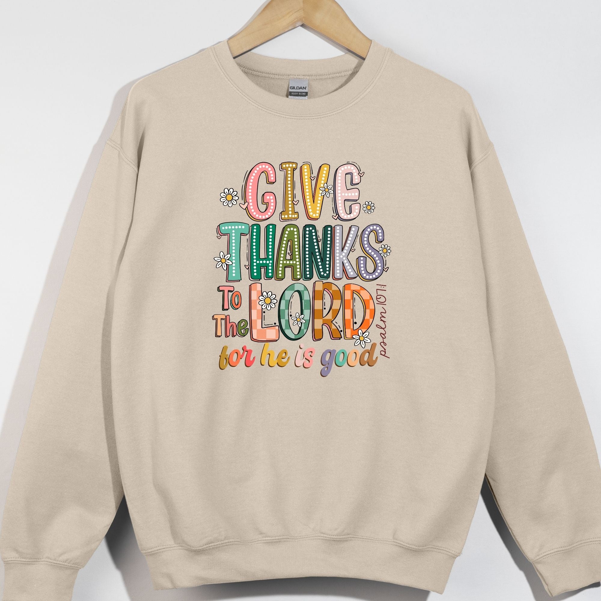 Give Thanks Doodle Words