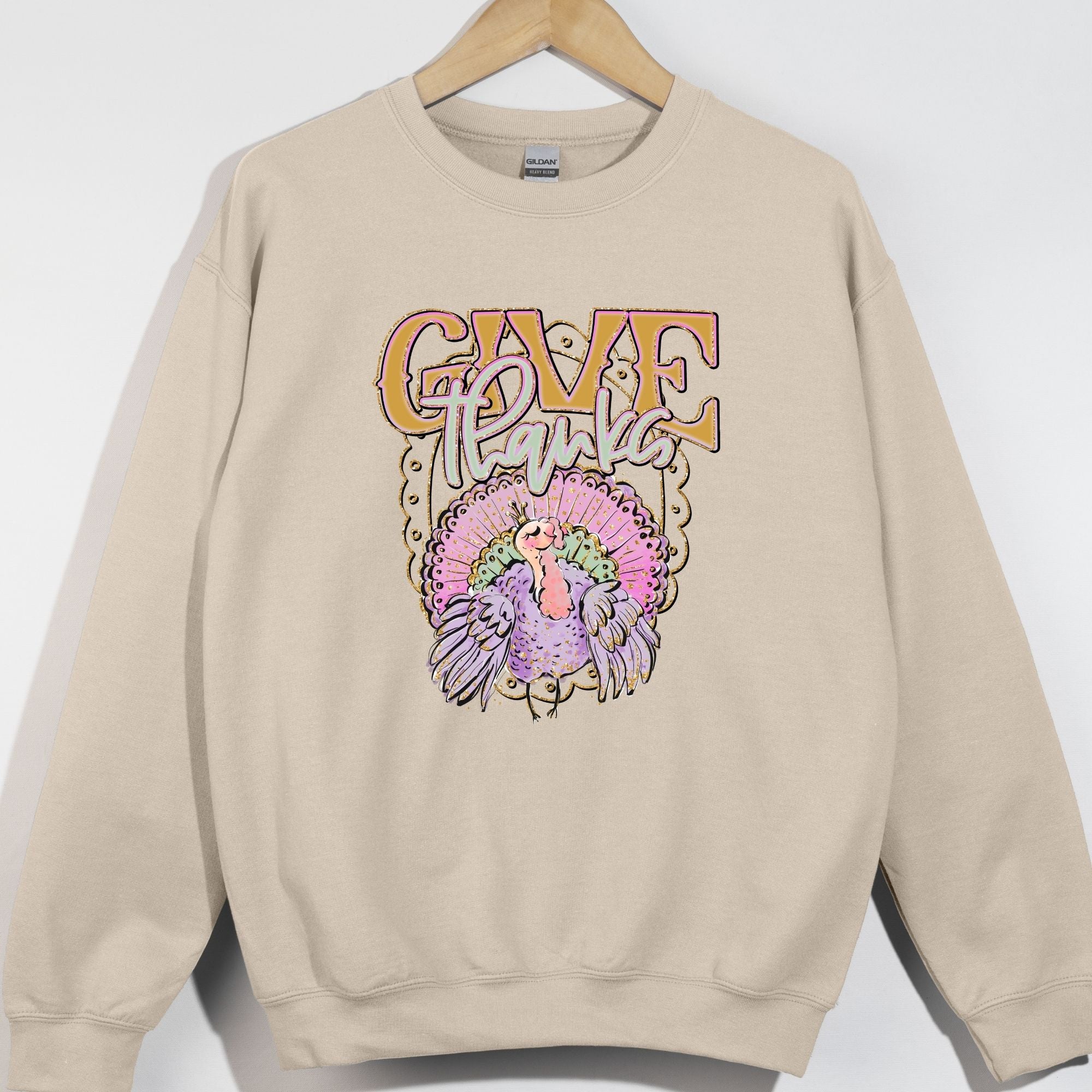 Give Thanks Glits Turkey