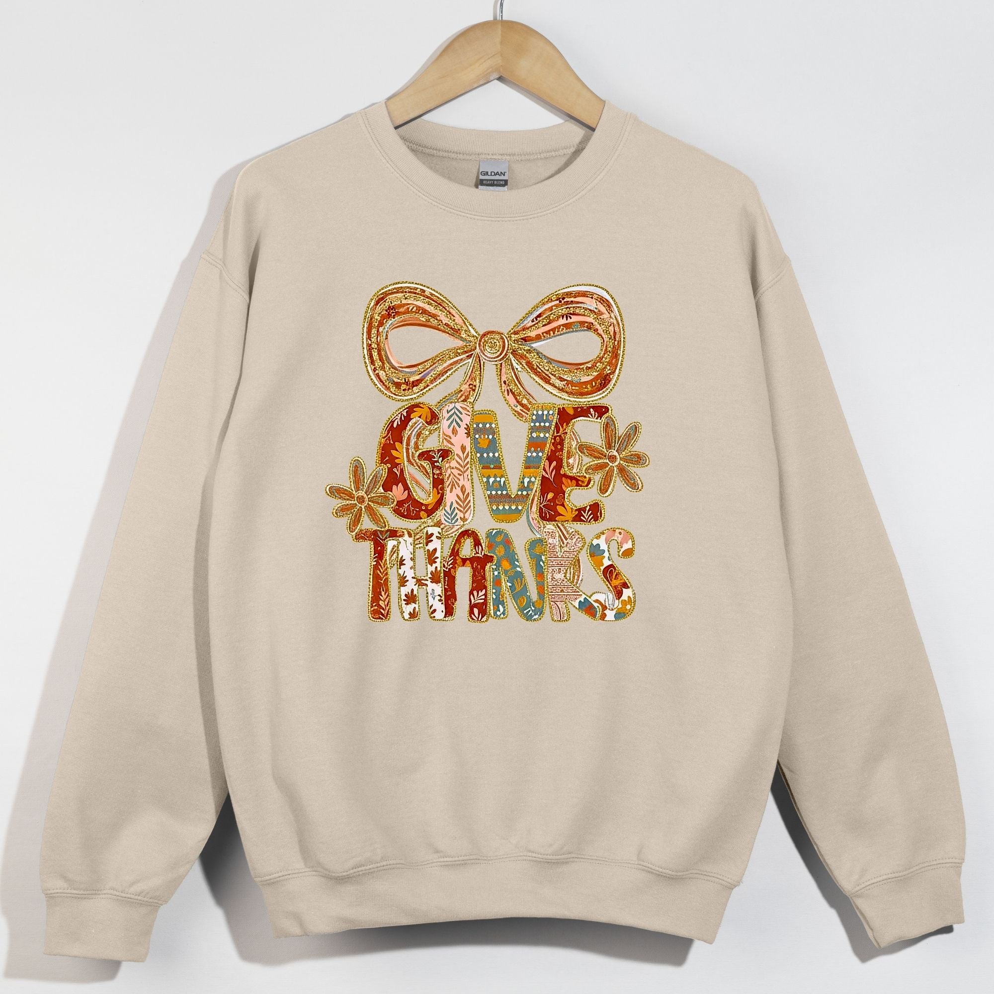 Give Thanks Glitter Coquette