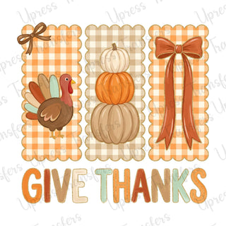 Give Thanks Glitter Peek
