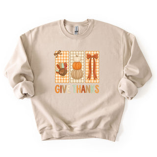 Give Thanks Glitter Peek