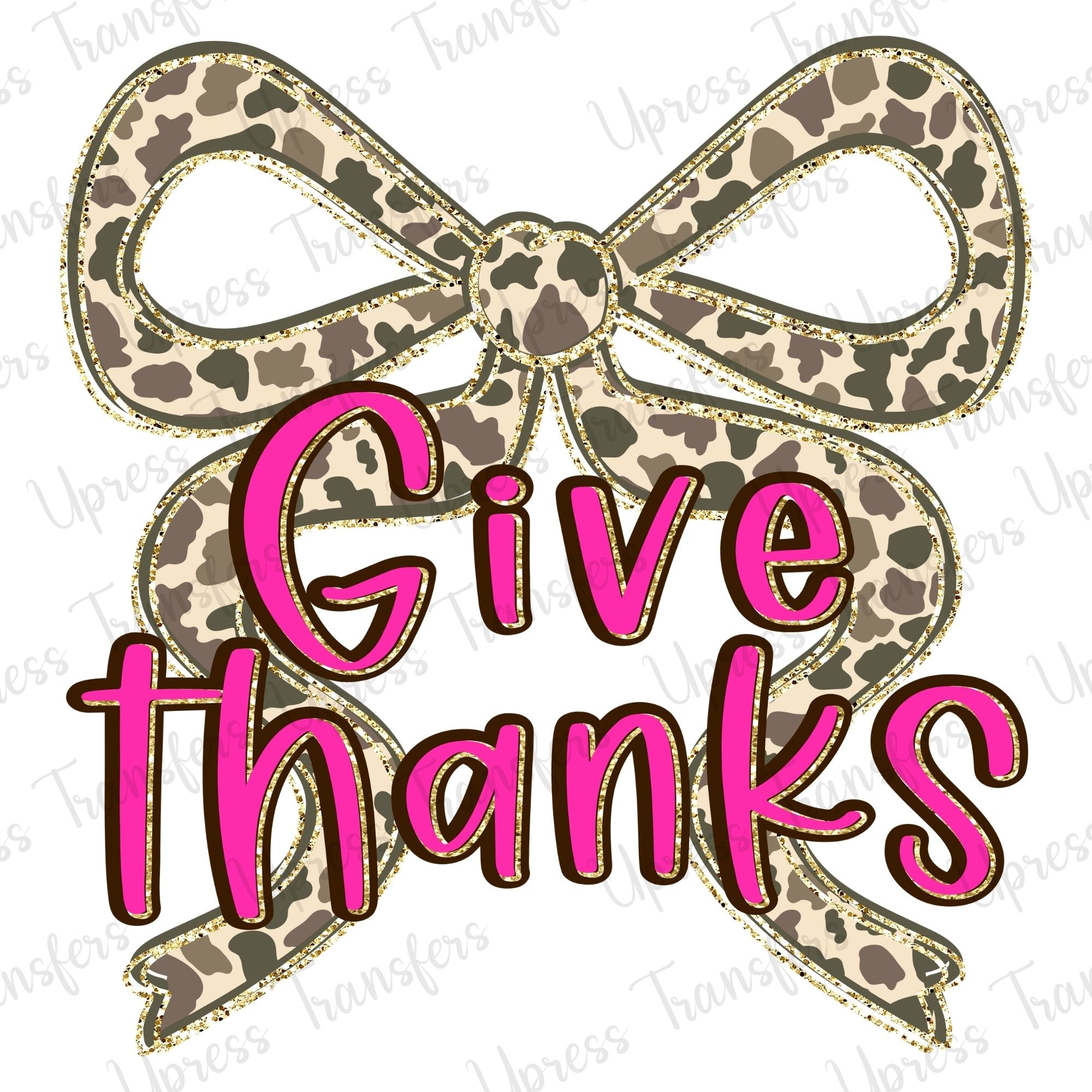 Give Thanks Pink Camo