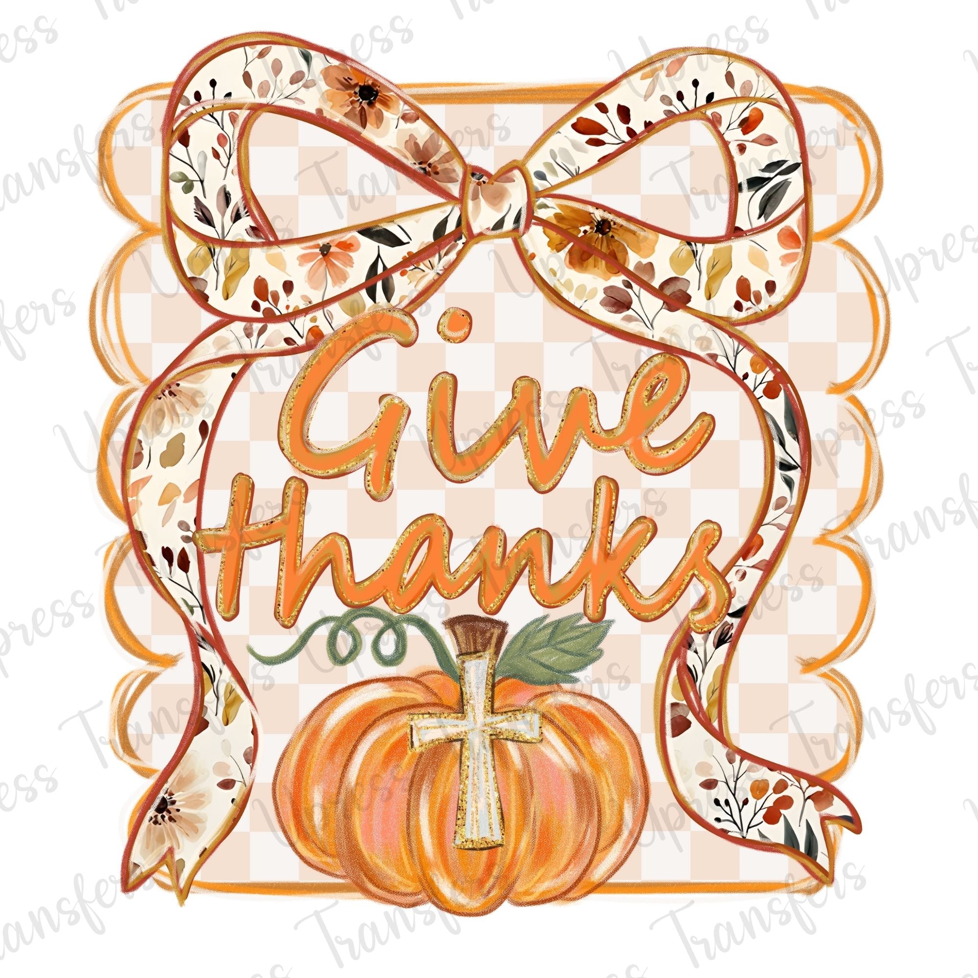 Give Thanks Preppy Layout