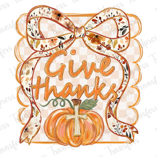 Give Thanks Preppy Layout