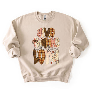 Give Thanks Preppy Pattern Stack