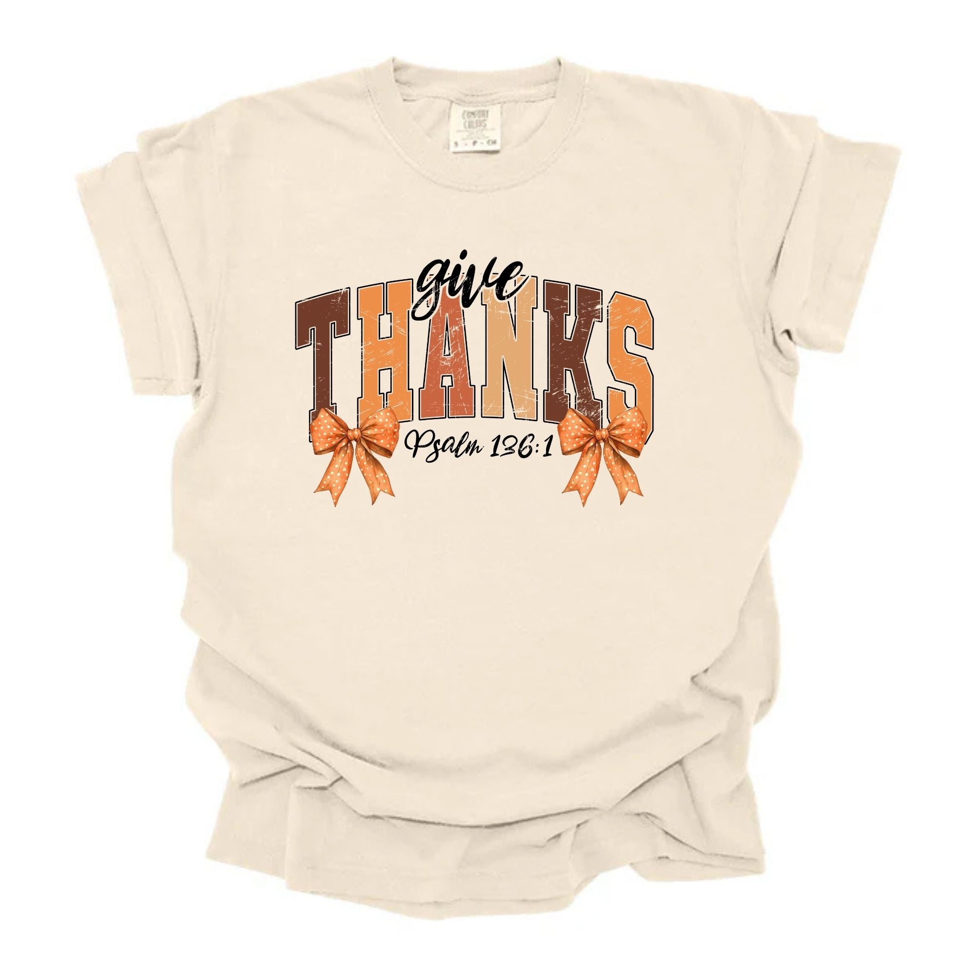 Give Thanks Varsity Letters