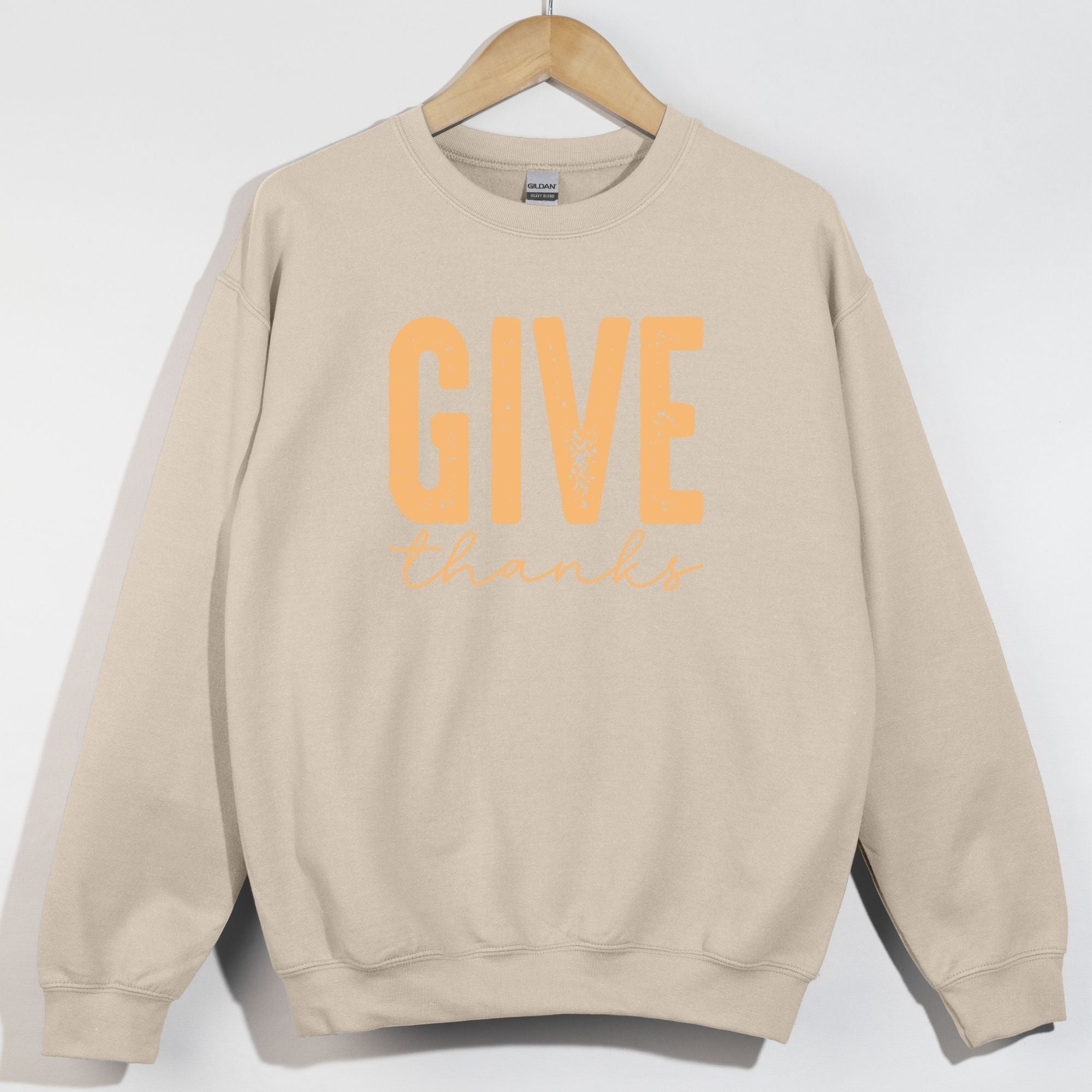 Give Thanks Yellow Orange