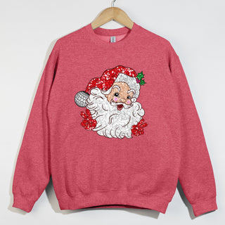 Glam Red Santa