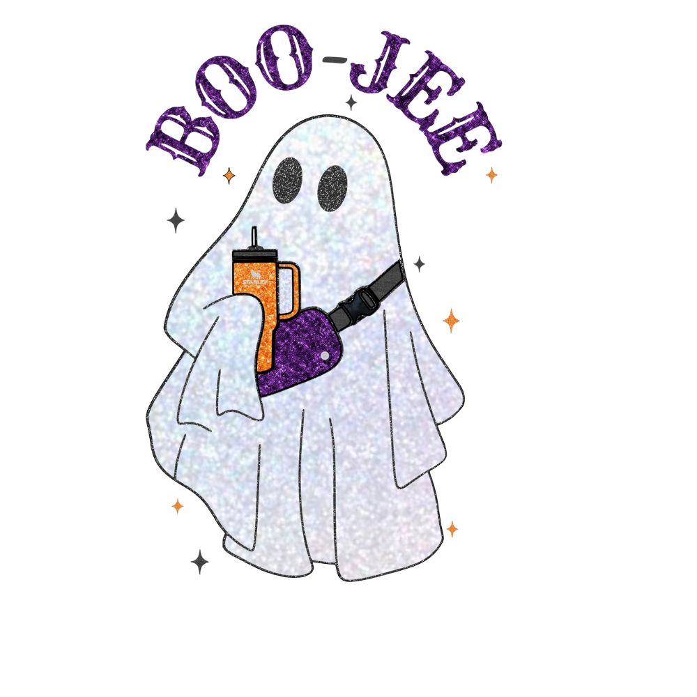 Glitter Boo-Jee Ghost