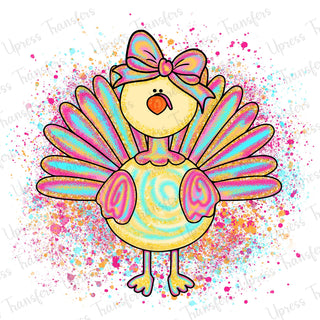 Glitter Pastel Turkey