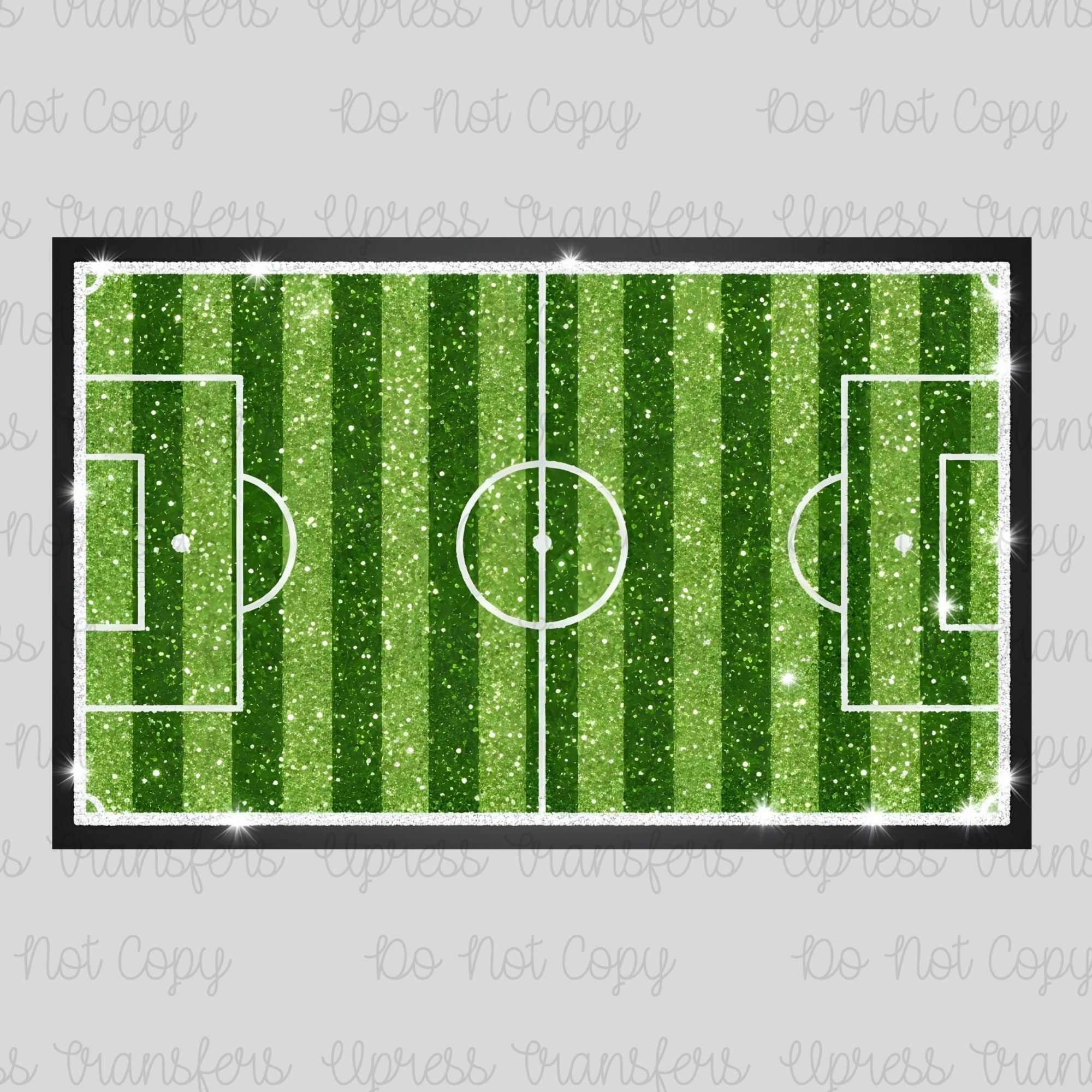 Glitter Soccer Field