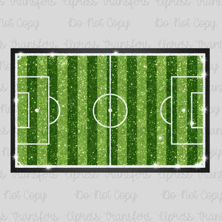 Glitter Soccer Field