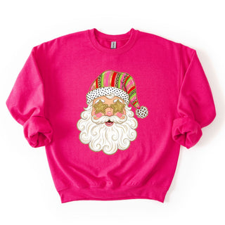 Glitter Starry Eyes Santa