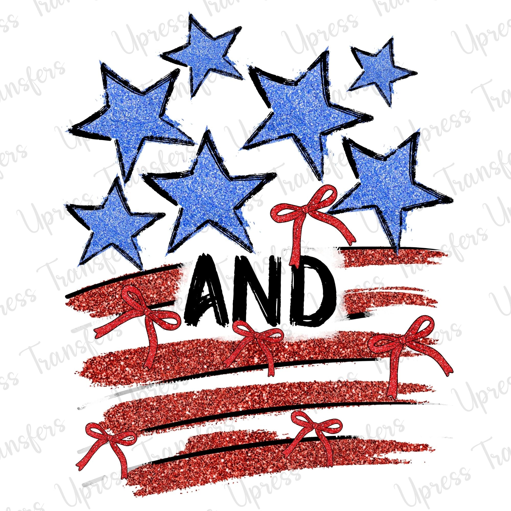 Glitter Stars And Stripes