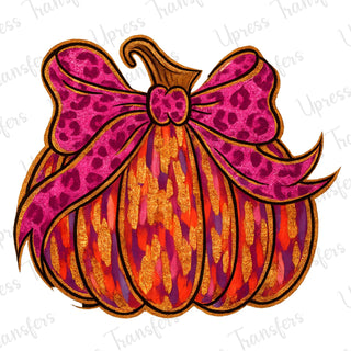 Glitter Strokes Pumpkin