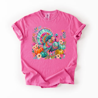Glitter Turkey flowers