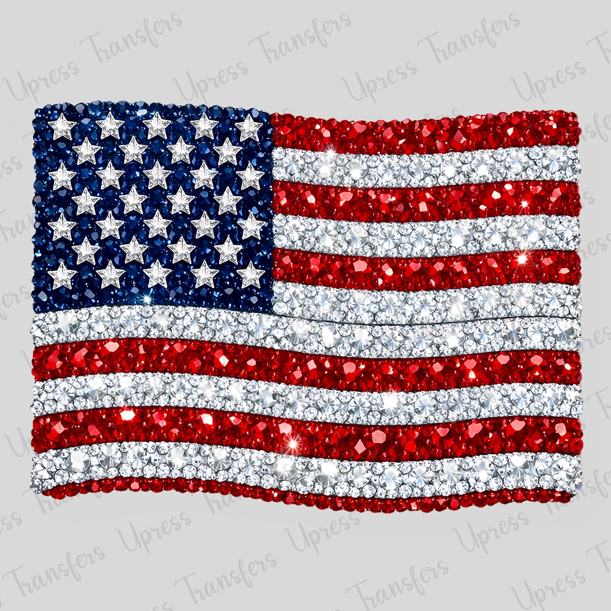 Glitter USA Flag