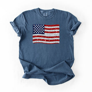 Glitter USA Flag
