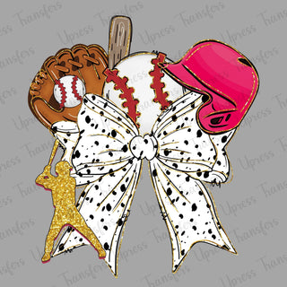 Glitzy Baseball Coquette
