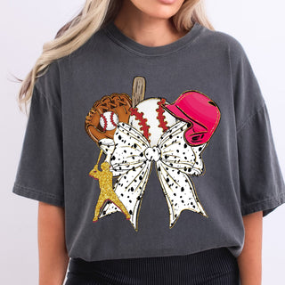 Glitzy Baseball Coquette