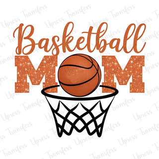 Glitzy Basketball Mom