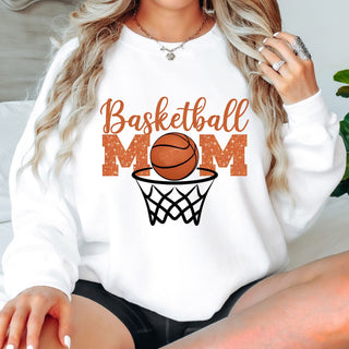 Glitzy Basketball Mom