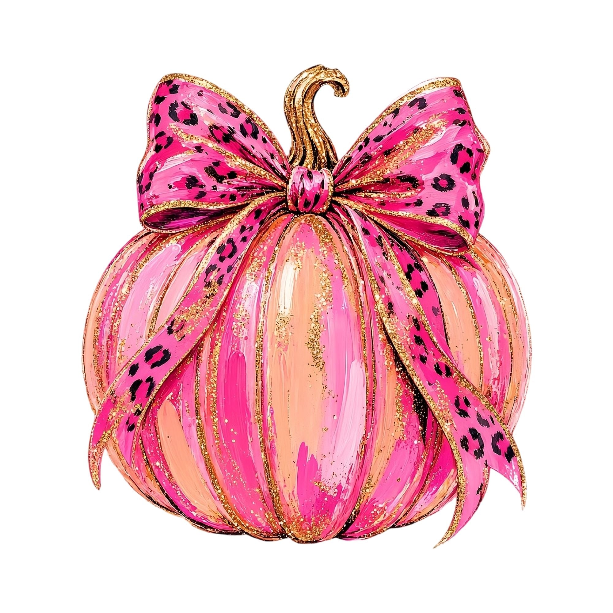 Glitzy Glitter Pumpkin