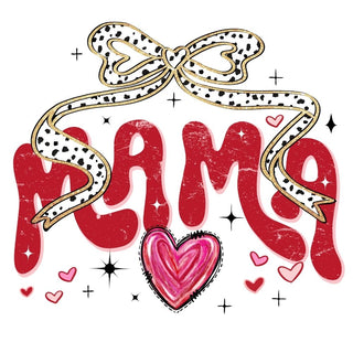 Glitzy Hearts Mama