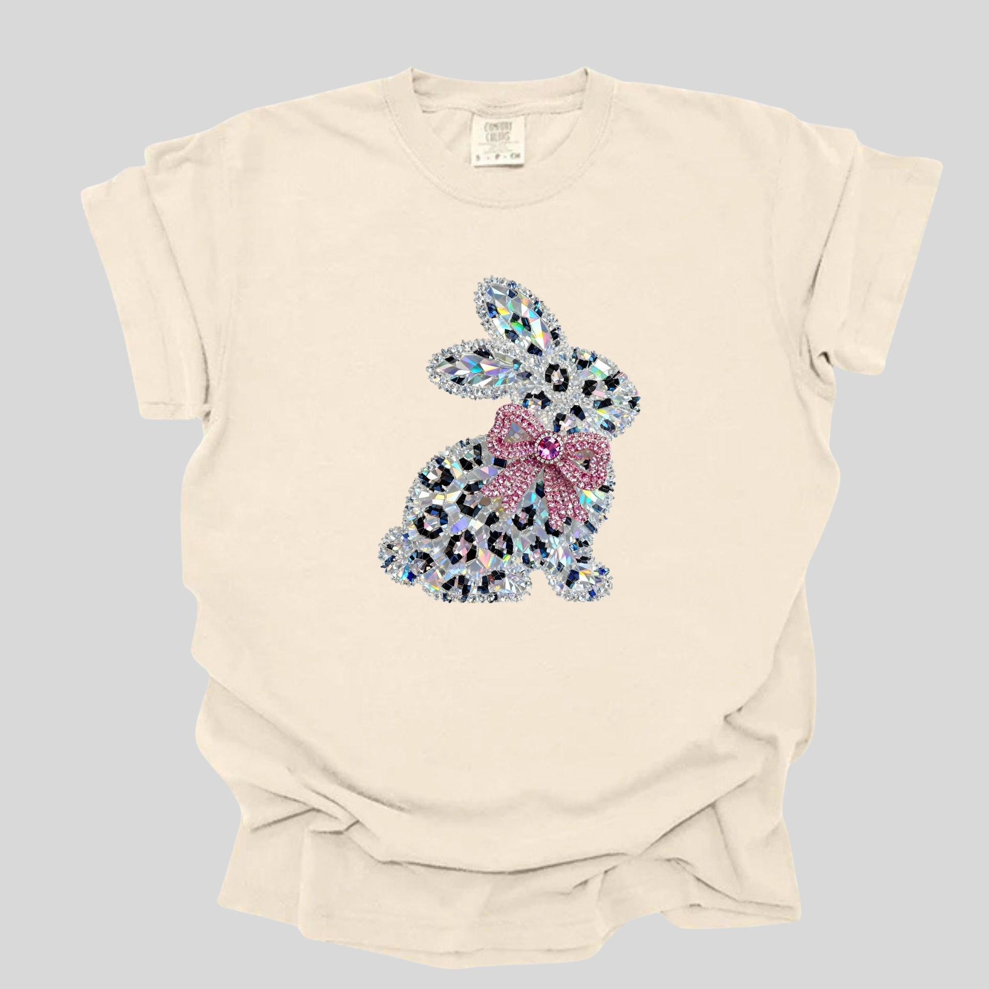 Glitzy Rhinestone Bunny