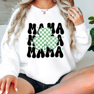 Glitzy Shamrock Mama