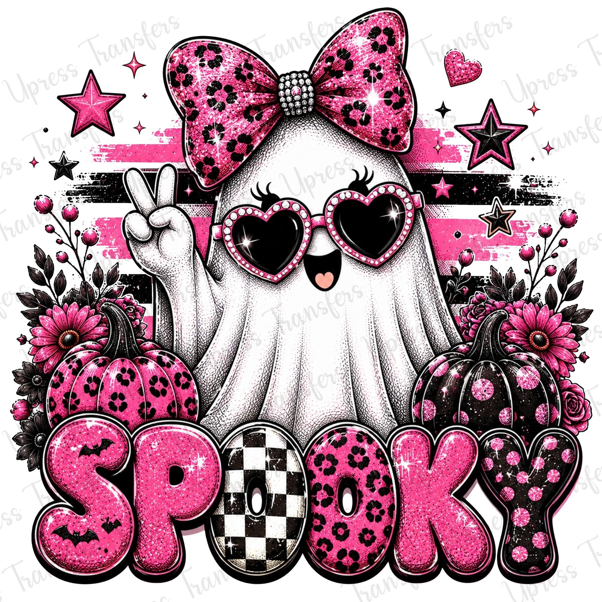 Glitzy Simmer Spooky Ghost