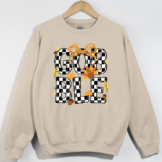 Gobble Checkered Stacked