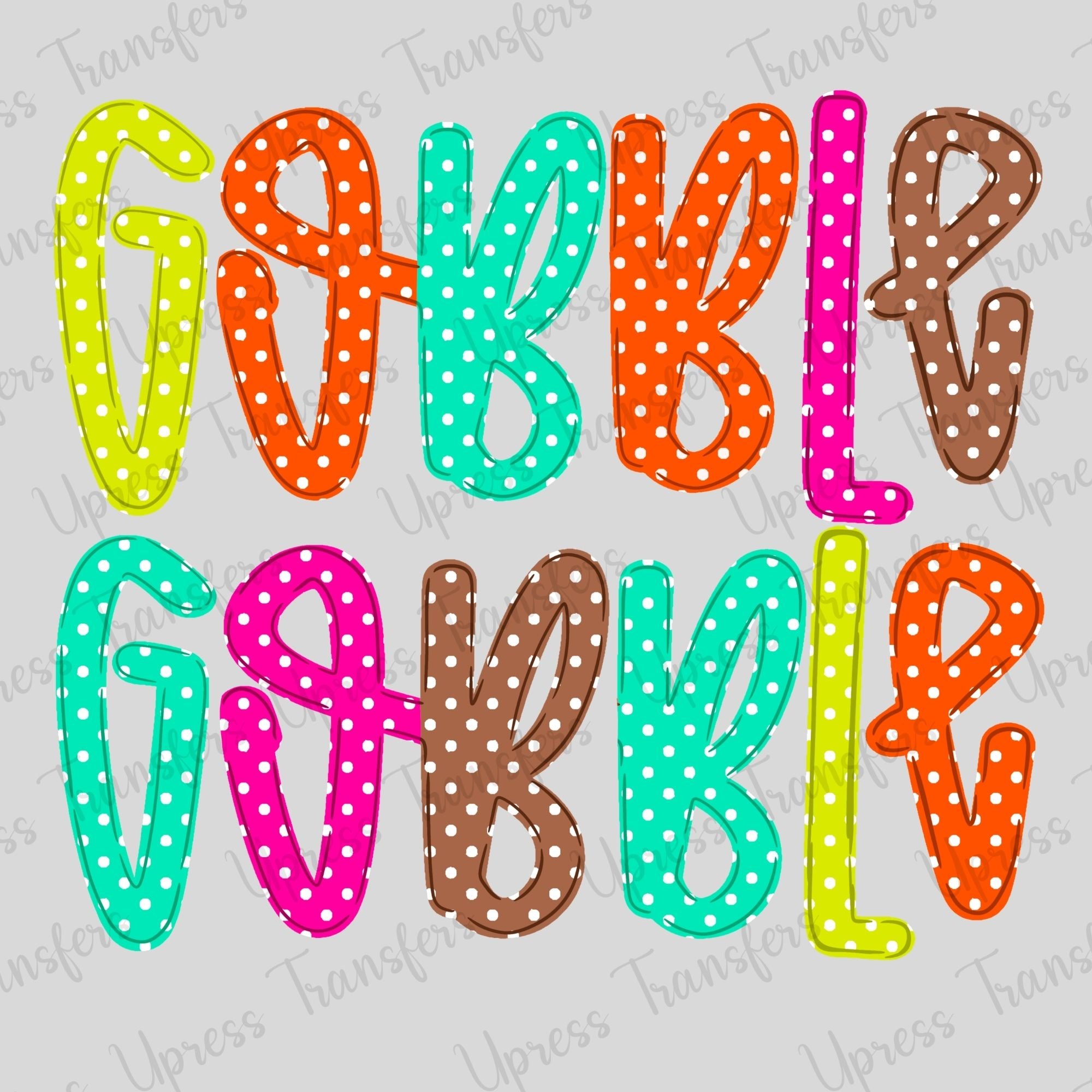 Gobble Polka Dots Multi