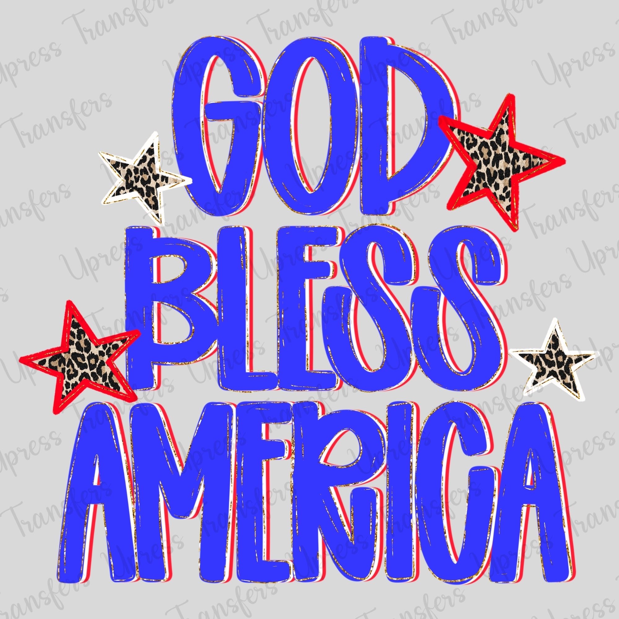God Bless America Cheetah Stars