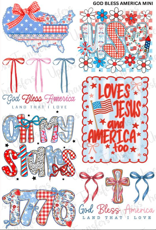 God Bless America Mini