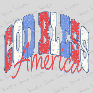 God Bless America RWB Stars